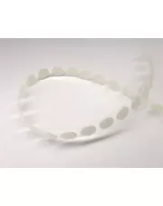 <b>Rzep samoprzylepny biały kółeczka fi 13mm (1500 szt./rolka) haczyk (akryl) 1R1551</b>