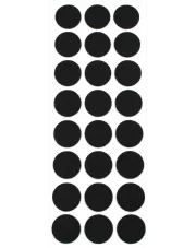 <b>Filce czarne fi 2,8 cm #1WF3.1002</b>