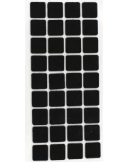 <b>Filc czarny 2 cm x 2 cm #1WF3.1002</b>